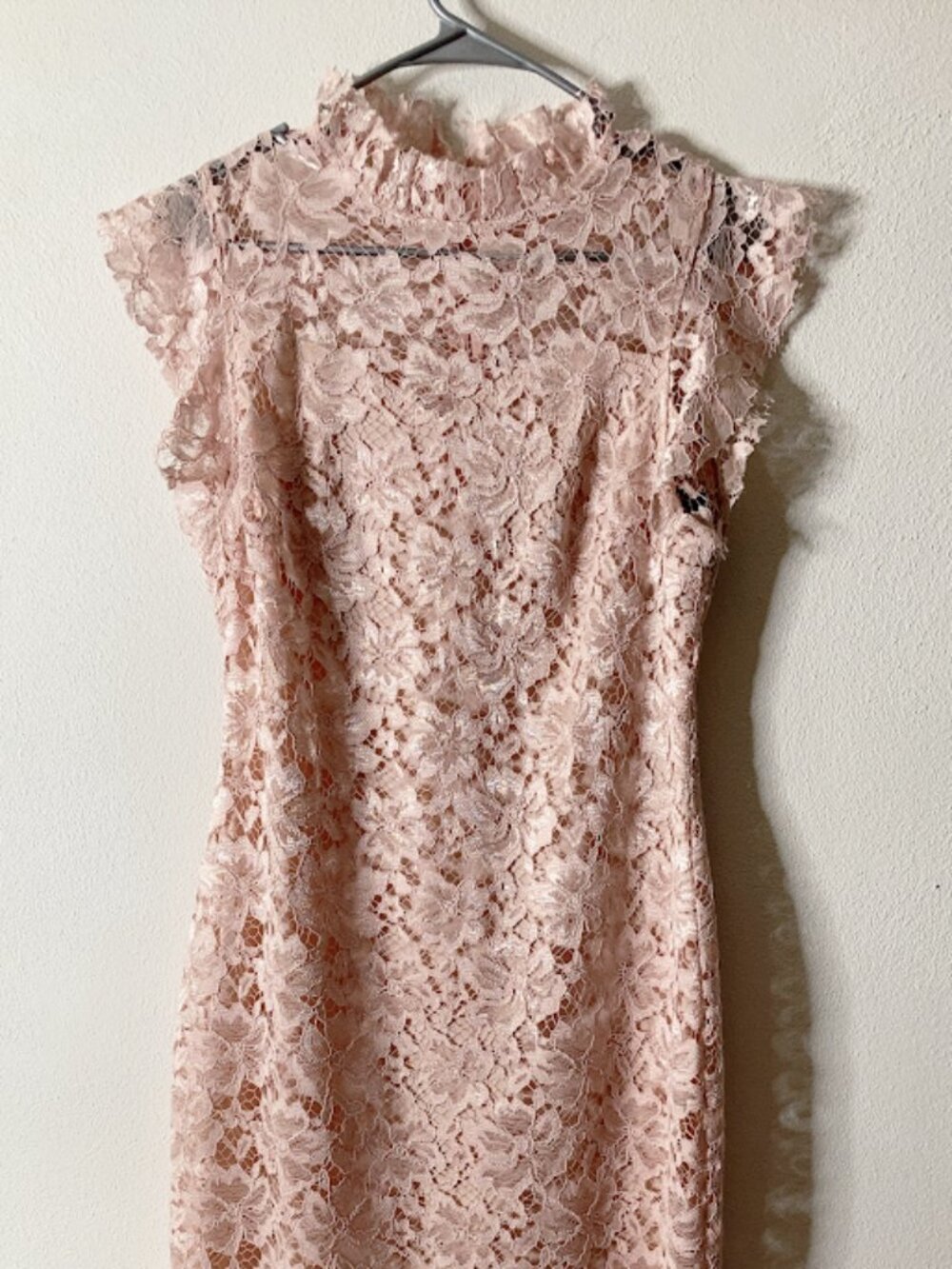 ENFOCUS STUDIO DUST ROSE LACE DRESS - Picture 2 of 5
